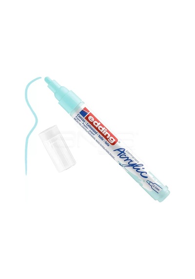Edding 5100 Akrilik Marker Kalem 2-3mm Yuvarlak Uç 916 Pastel Mavi Diğer