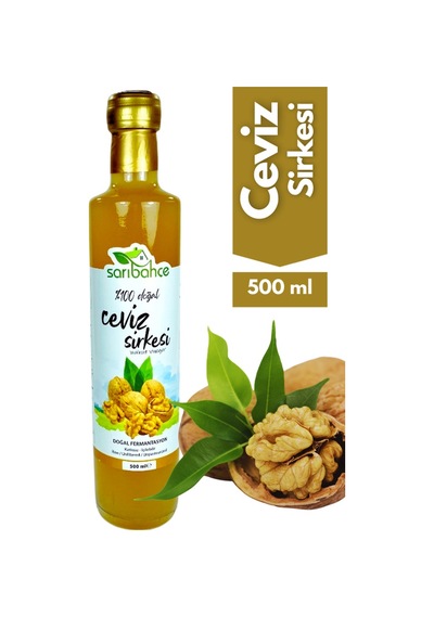 Ceviz Sirkesi 500 Ml - Organik Doğal Fermantasyon