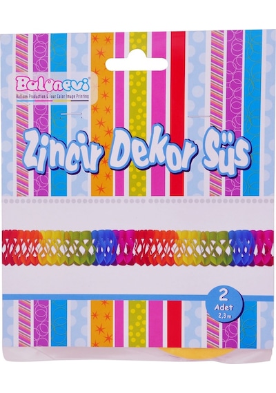 Zincir Dekor Süs 2'Li 2M (335934604)