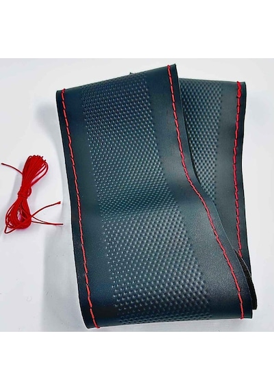 Dikmeli Baskılı Siyah Direksiyon Kılıfı Kırmızı İp İğneli 37cm 38cm 39cm Çaptaki Standart Tüm Direksiyonlarla Uyumlu Dk-451 Dikmeli Baskılı Siyah Direksiyon Kılıfı Kırmızı İp İğneli 37cm 38cm 39cm Çaptaki Standart Tüm Direksiyonlarla Uyumlu Dk-451
