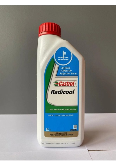 Castrol Radyatör Soğutma Sıvısı Antifiriz 1lt H Sf Kırmızı Radıcool