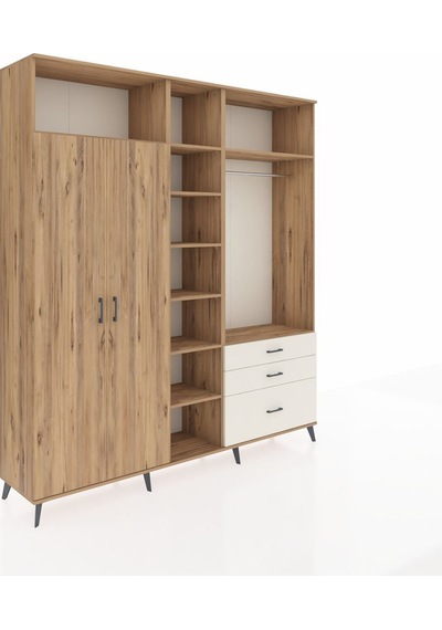Hyperion Dolap 9 Raflı 3 Çekmeceli 2 Askılı 220x44x243 Çam-çam/aytaşı Atlas Çam/aytası Hyperion Dolap 9 Raflı 3 Çekmeceli 2 Askılı 220x44x243 Çam-çam/aytaşı Atlas Çam/aytası