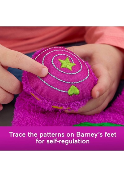Barney Pelüş Oyuncağı, 2 Yaş Ve Üzeri Çocuklar İçin Etkileşimli Aktiviteler Ve Farklı Dokular İle 32 Cm'lik Fi Genel