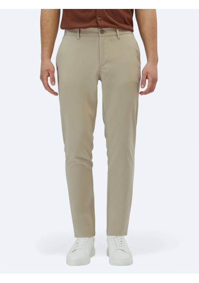 Kip Vizon Dokuma Casual Pantolon Vizon