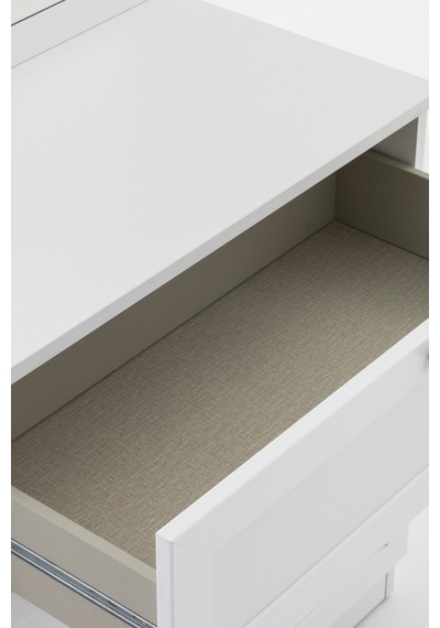 Terra Aynalı Şifonyer Y:139 G:75 D:42 / Beyaz
