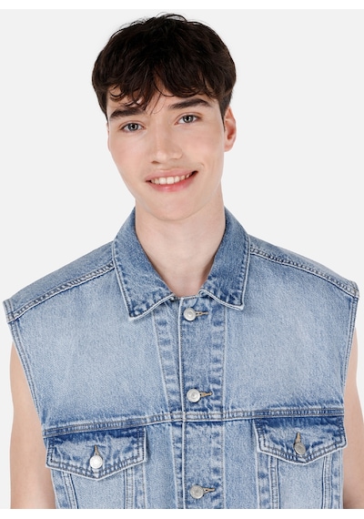 Colin's Colins 010 West Normal Kesim Lacivert Erkek Jean Yelek Cl1069581 Cl1069581 Q1.V1 Dn04294