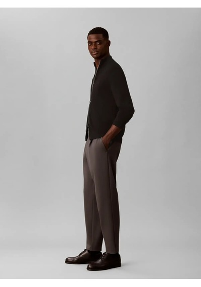 Calvin Klein Tapered Tech Knıt Pl, Qge Kahverengi Erkek Pantolon