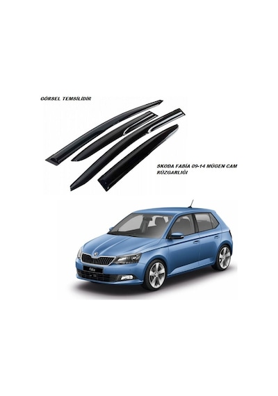 Skoda Fabia Cam Rüzgarlığı 15-19 Kutulu Gönderim