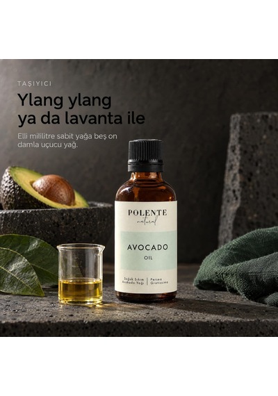Avokado Yağı,%100 Saf Ve Doğal, Soğuk Sıkım, 50 Ml Diğer