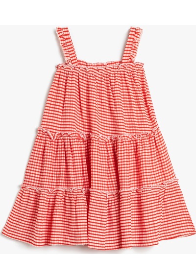Koton Elbise Midi Boy Kareli Askılı Rahat Kesim Kırmızı Ekoseli 3skg80183ak 3SKG80183AK05T Kırmızı Koton Elbise Midi Boy Kareli Askılı Rahat Kesim Kırmızı Ekoseli 3skg80183ak 3SKG80183AK05T Kırmızı
