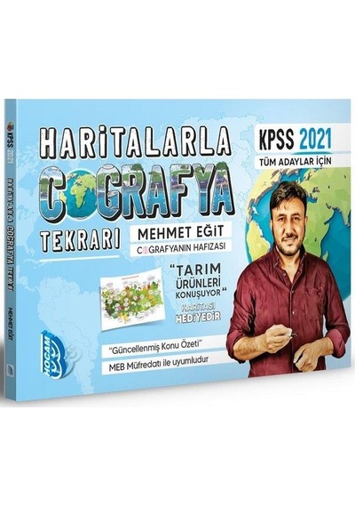 Kpss Haritalarla Coğrafya 2022 - Benim Hocam Yayınları