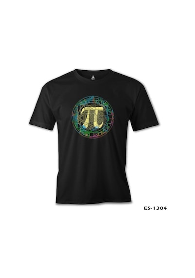 Matematik - Pi 7 Siyah Erkek Tshirt