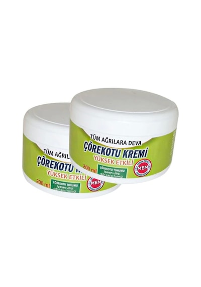 Süper Corex Çörek Otu Kremi Green Box 200 Ml Ölçeğinde X 2 Adet