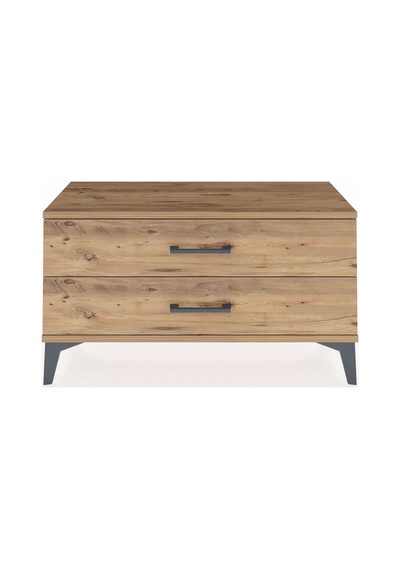 Arges Şifonyer 2 Çekmeceli 88x30x48 Çam-çam Çam