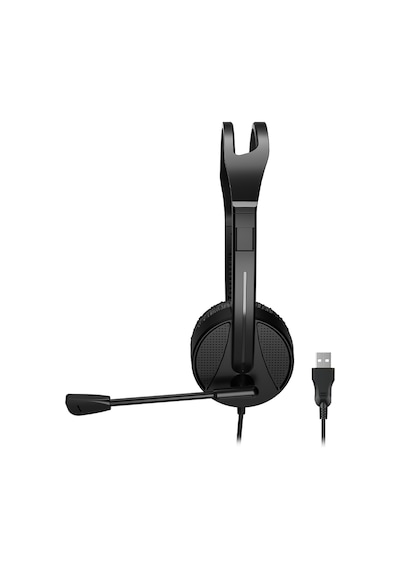 Lecoo HT106 USB Kablolu Mikrofonlu Kulak Üstü Kulaklık Siyah