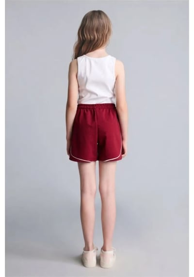 Defacto Şort Kız Çocuk G9067a826hsbr234 Bordo-br234