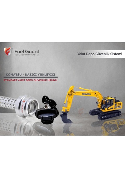 Komatsu Kazıcı-Yükleyici Yakıt Depo Koruma Cihazı