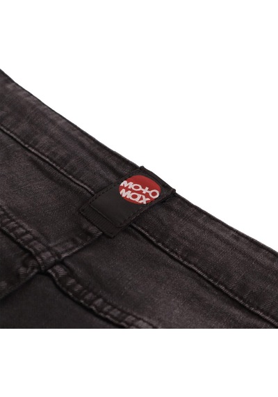 4riders Patrol Cordura Denim Korumalı Kadın Motosiklet Kot Pantolonu Antrasit
