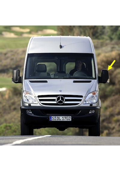 Mercedes Sprinter 07-16 Sol Dış Yan Dikiz Ayna Kapağı A0008111022