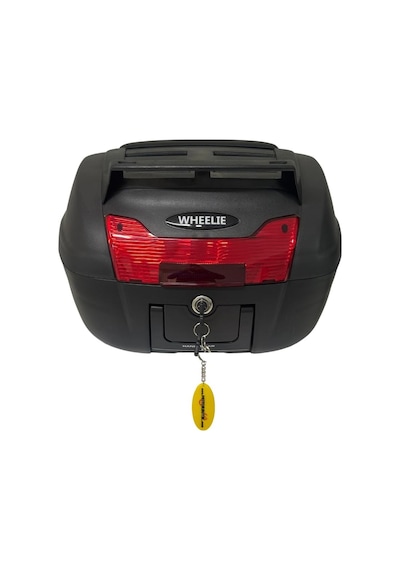 Xt60-b 40 Litre Motosiklet Arka Çanta Siyah Su Geçirmez Abs Top Case Bagaj Üniversal Belirtilmemiş