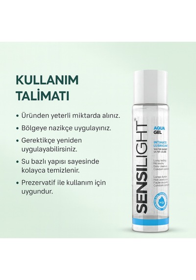 İntimateline Sensilight Aqua 60 Ml Kayganlaştırıcı Jel