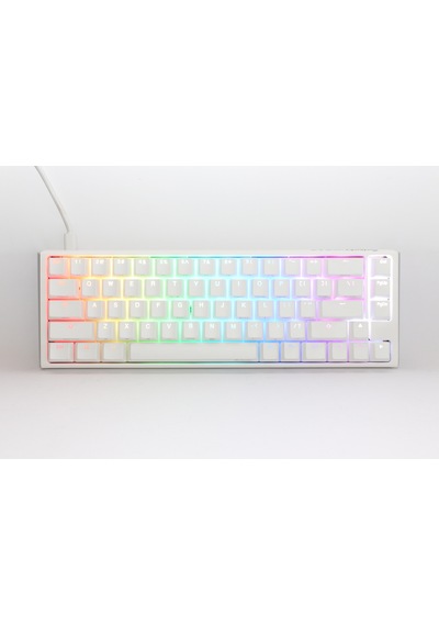 Ducky ONE 3 SF Mekanik Red Swich Q TR White Keycaps RGB LED Oyuncu Klavye