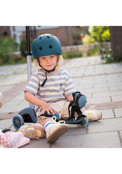Scoot And Ride Highwaykick 3s Çocuk Scooterı, Steel - Led Tekerlekli, Katlanabilir Ve Ayarlanabilir