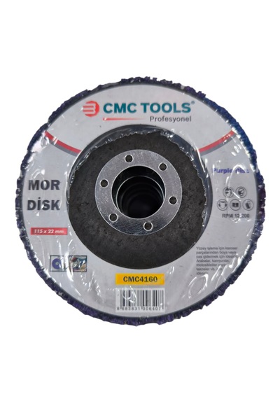Cmc Tools Mor Disk 5 Adet 115 X 22 Mm