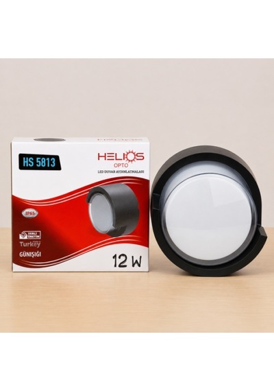 Helıos Opto 12w Led Duvar Armatürü Ip65 Model Hs-5813 Beyaz