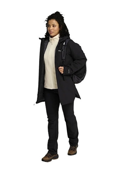 Jack Wolfskin Heıdelsteın 2 Ins Jkt W Kadın Outdoor Montu A66376-6000 Siyah