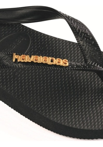 Havaianas Top Logo Metallıc Kadın Siyah Terlik - 4127244