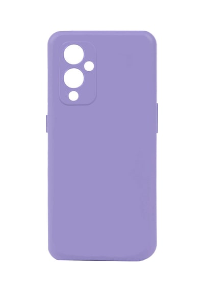Zore One Plus 9 Kılıf Ogaa Biye Silikon - Lila