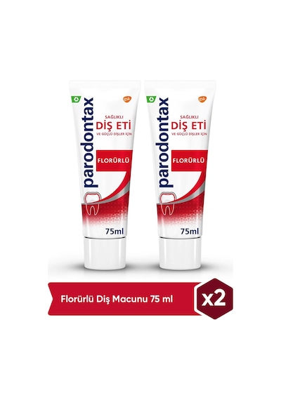 Parodontax Florürlü Diş Macunu 2 x 75 ML
