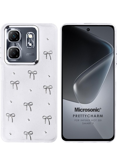 Microsonic Infinix Smart 9 Kılıf Prettycharm Bow -