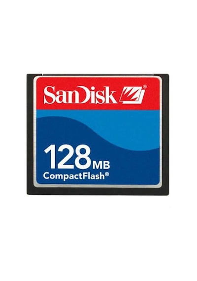 Sandisk Compact Flash 128 Mb Cf Kart Fotoğraf Makinası Hafız