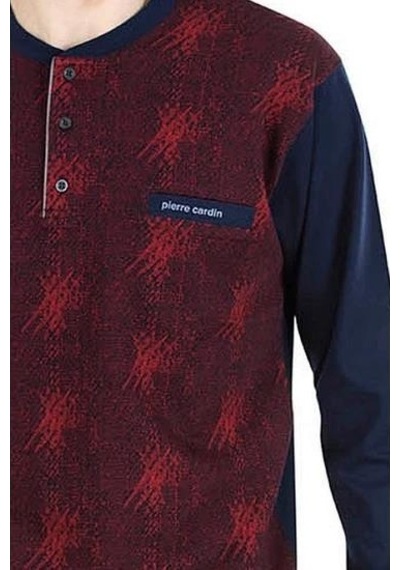 Pierre Cardin 6027 Erkek Jakarlı Pijama Takımı 001