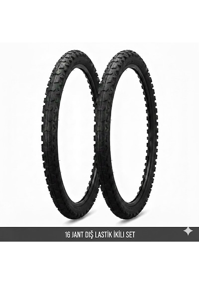 16 Jant Bisiklet Dış Lastik Takımı 2 Adet 16x1.75 1.95 2.125 Uyumlu Çocuk Bisikleti Mtb Lastiği