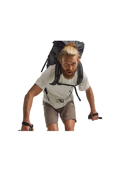Jack Wolfskin A63784-5719 Prelight Stride Shorts M Erkek Spor Şort Bej