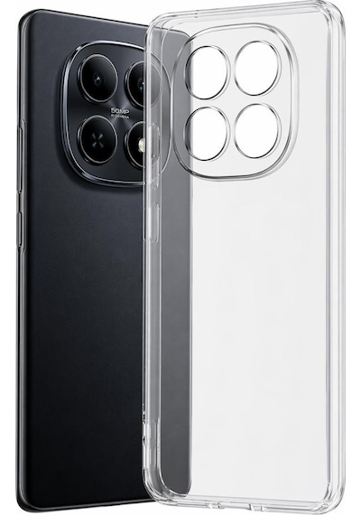Redmi Note 15 İle Uyumlu Kılıf Şeffaf Kamera Korumalı 3d