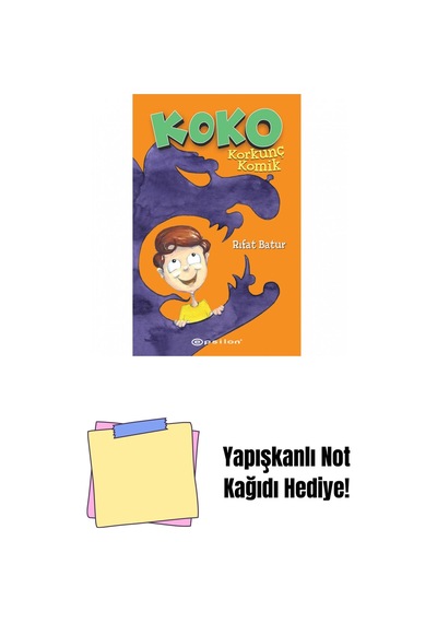 Koko Korkunç Komik + Yapışkanlı Not Kağıdı