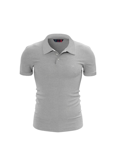 Raru Polo T-shirt Astrum Gri Melanj GRI MELANJ