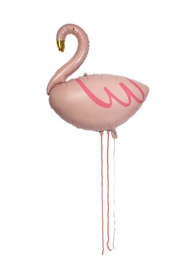 Meri Meri - Flamingo Foil Balloon - Flamingo Folyo Balon Çok Renkli