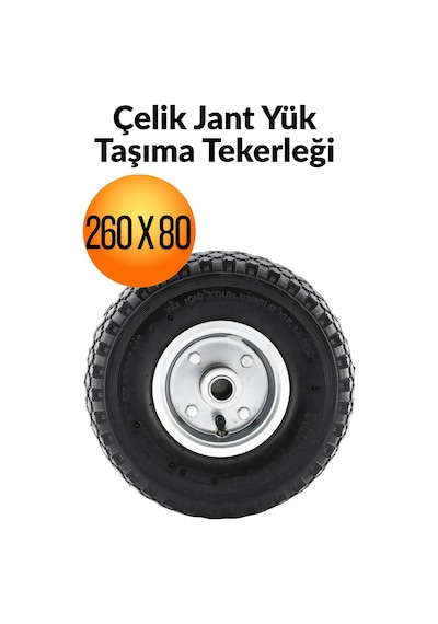 260 X 80 Mm Çelik Jant Tekerlek Siboplu Bilyeli Rulmanlı Havalı Dublex El Arabası Yük Taşıma Tekeri İskele Tekeri Taşıma Arabası Tekeri 260 X 80 Mm Çelik Jant Tekerlek Siboplu Bilyeli Rulmanlı Havalı Dublex El Arabası Yük Taşıma Tekeri İskele Tekeri Taşıma Arabası Tekeri