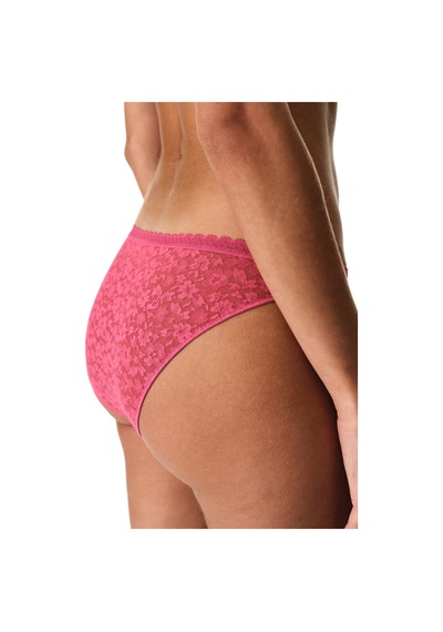Penti Fuşya Easy Lace Dantel V Model Slip Külot
