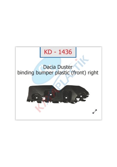 Esse Oto Dacıa Duster 10- Ön Tampon Bağlantı Ayağı Sağ Kayakd1436 622220011r