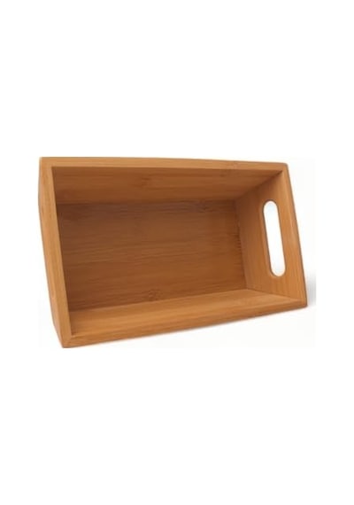 Bambu Ekmek Sepeti 23x13x7cm, Evonox Bambu Ekmeklik, Bambu Ekmek Sunumluk A