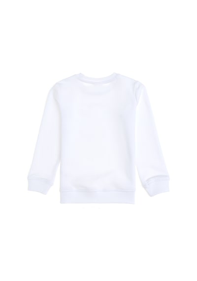 U.S. Polo Assn. Erkek Çocuk Beyaz Bisiklet Yaka Sweatshirt 50293567-VR013 U.S. Polo Assn. Erkek Çocuk Beyaz Bisiklet Yaka Sweatshirt 50293567-VR013
