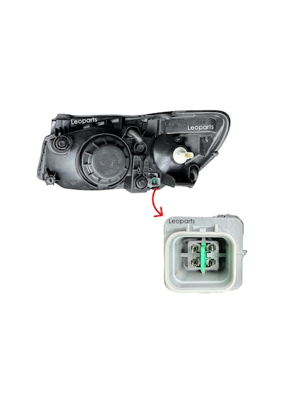 Leoparts Kia Cerato Far Lambası Sağ Manuel 2004-2006 92102-2f010