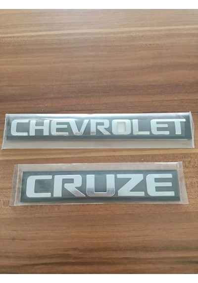 Chevrolet Cruze Bagaj Yazısı 2li Takım