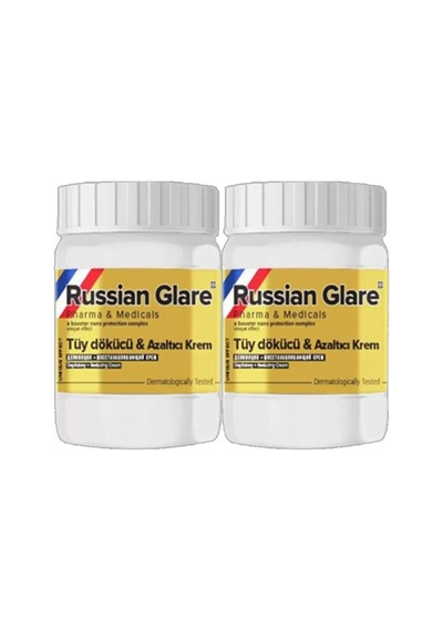 Sh Süper Russ Glare Tüylere Krem Nano 2 Adet X 50 Ml Russ Merhemi Najmaddin